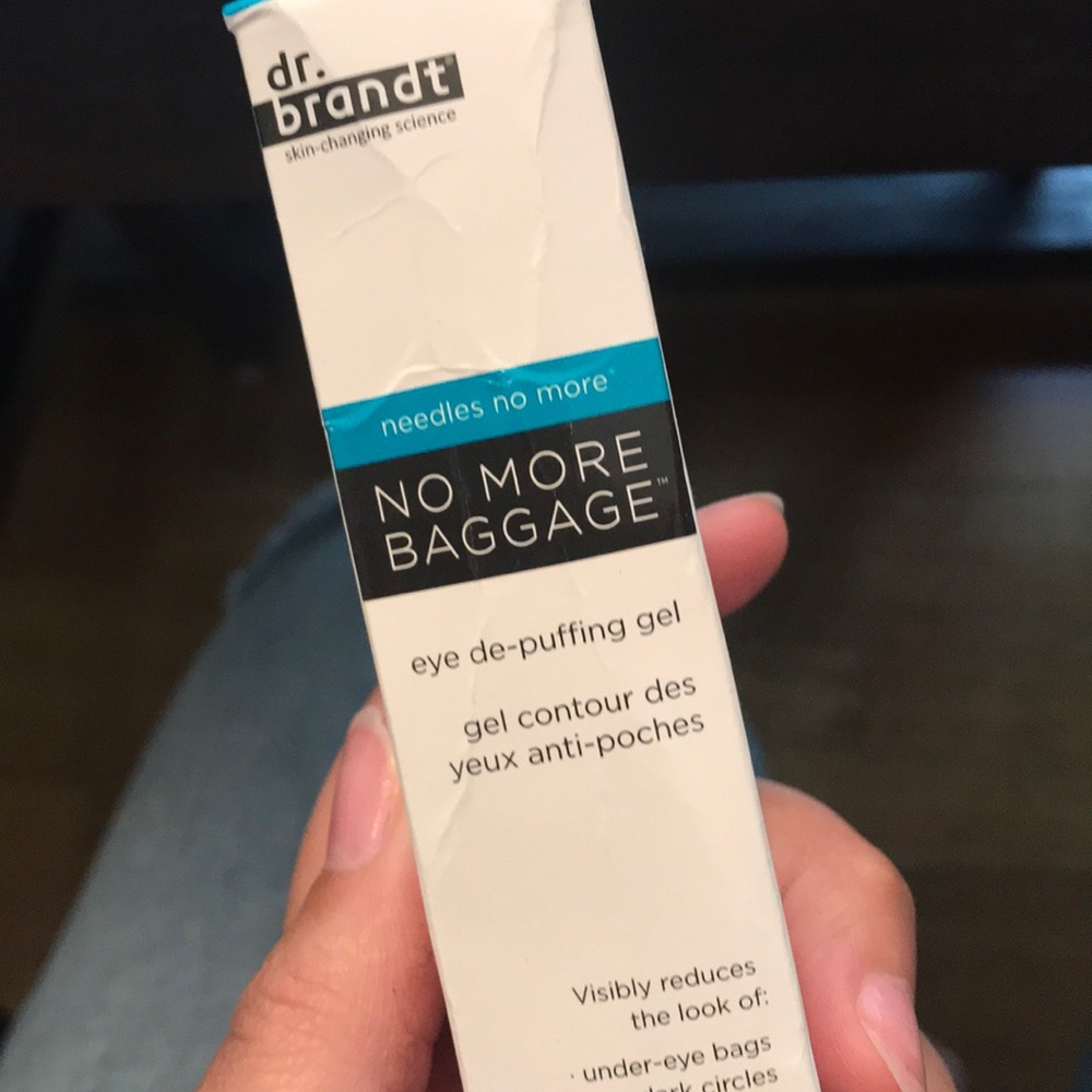 Dr brant needles no more  eye de-puffing gel
